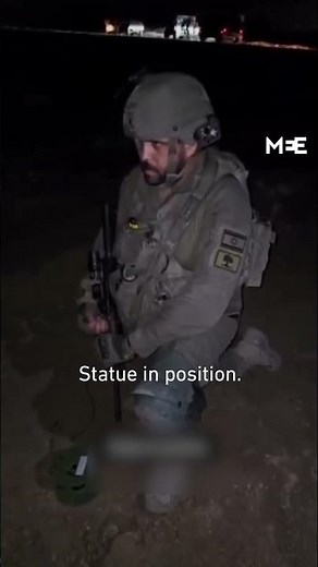 Israeli soldier dedicates explosion in Gaza to army 'brothers'