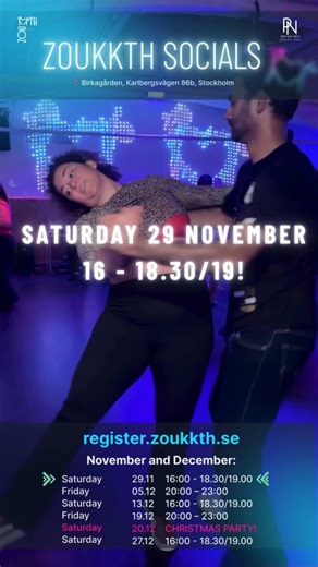 Saturday Social ✨🤩 | Zouk KTH