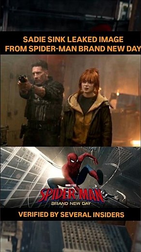 Sadie Sink as Jean Grey LEAKED?! Spider-Man: Brand New Day Photo with Punisher EXPLAINED!