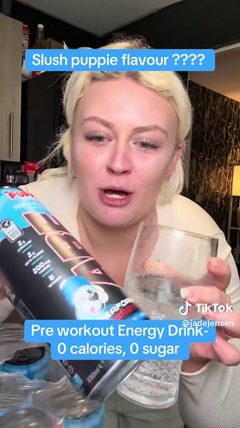 Delicious Slush Puppy Pre-Workout Energy Drink