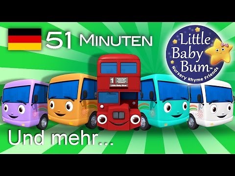 Zehn kleine Busse | Und noch viele weitere Kinderlieder | von LittleBabyBum