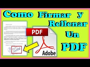 🔴 COMO AÑADIR UNA FIRMA DIGITAL EN PDF✍️ FIRMAR UN DOCUMENTO EN PDF SIN IMPRIMIR📝 FIRMA DIGITAL PDF✅