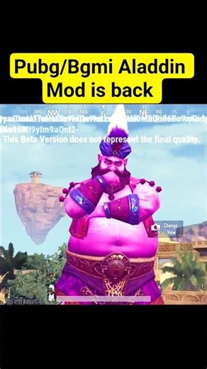 PUBG Aladdin Mod Is Back || PUBG 4.2 update #shorts #shortvideo