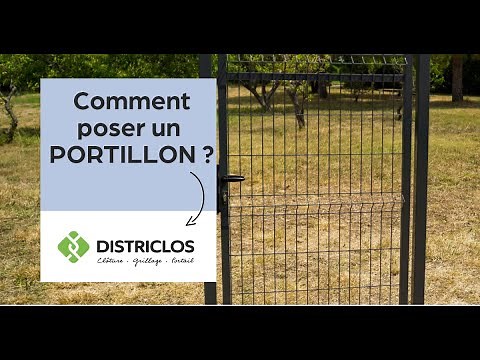 Comment installer un PORTILLON ? Les tutos DISTRICLOS sont là ! 🎞️