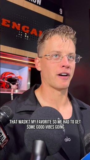 Joe Burrow plays Bob Marley in locker room after Bengals win