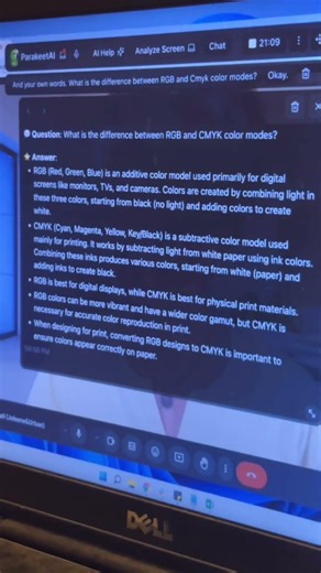 ai on a job interview is wild 😆 #parakeetaipartner #jobsearch #interviewtips #ai #fyp #viral