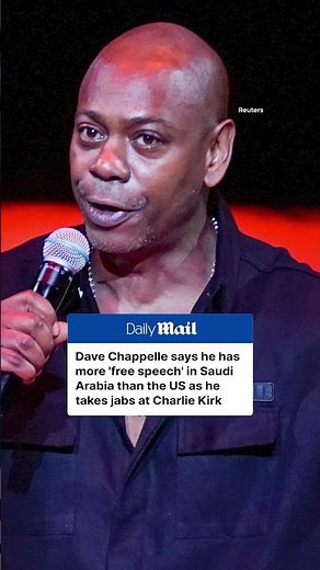 Dave Chappelle says he has more 'free speech' in Saudi Arabia