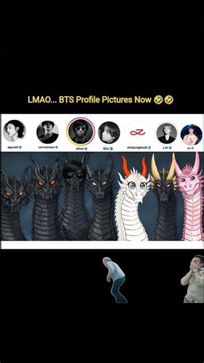 LMAO, BTS profile picture now 🤣🤣