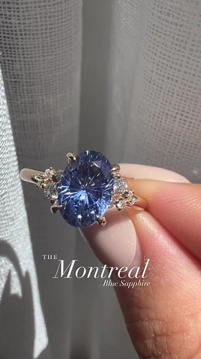 Blue Sapphire Engagement Rings for Winter 2025