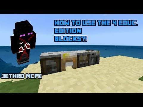 How to use the Compound Creator,Material Reducer,Element Constructor and Lab Table? | Jethro MCPE |