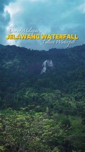 POV: You just discovered one of Malaysia's tallest waterfalls 💦 Hidden deep in the heart of Kelantan, Jelawang Waterfall stands surrounded by lush greenery and the soothing sounds of nature.🍃 The hike through Gunung Stong State Park may be challenging, but every step brings you closer to a breathtaking view - a reminder that Malaysia's natural beauty still holds countless hidden gems waiting to be explored.✨ 📍Jelawang Waterfall, Kelantan 🎟️Permit required for entry #VisitMalaysia2026 #Malays