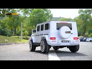 Licensed 24V Mercedes Benz AMG G63 G Wagon 2 Seater Kids Ride On Car 4x4 With Remote Control