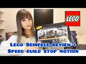 LEGO IDEAS Seinfeld (21328) - 2021 Set Review + Speed Build Stop Motion 【中文字幕】