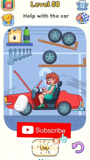 DOP Game Level 58 help with the car Walkthrough Easy Solutions #dop5 #dop2 #dop #shotgrid #shotdeck