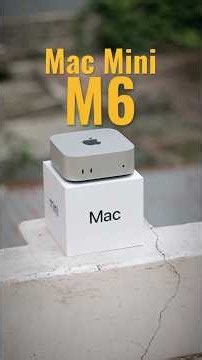 Mac Mini M6 Features Review 🔥 Best for Video Editing, Gaming & AI Coding for Students? #shorts