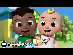 Back to School Song | CoComelon Sing Along | Learn ABC 123 | Fun Cartoons | Moonbug Kids