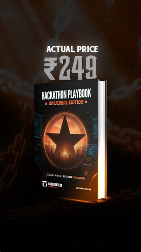 Hackathon Playbook 📘🏆 | Win SIH & Hackathons with a Proven Framework 🚀