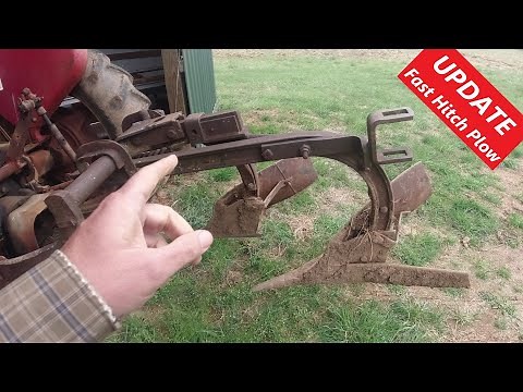 Farmall Fast Hitch Plow Update