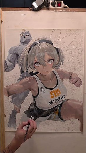 Commission - FanartBea - Pokemon part 6 #Bea #pokemon #beapokemonsword #pokemonsword #Fanart