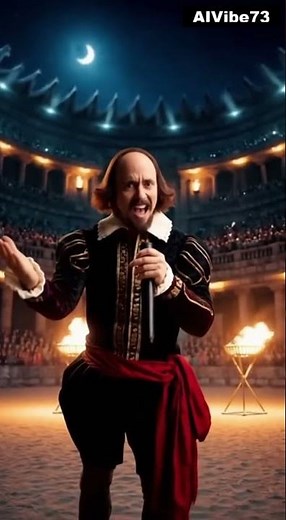“Shakespeare Drops RAP VERSES in the Coliseum! 🎤⚡ Epic 4K”