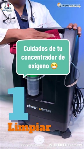 Cuidados esenciales para tu concentrador de oxígeno