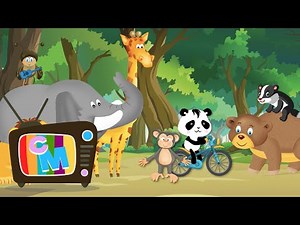 La plimbare 🐼 - Clopotelul Magic - cantece pentru copii 🐘