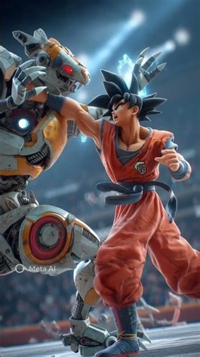 goku vs robot arm