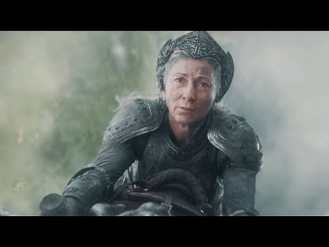 Rhaenys and Meleys vs Aemond and Vhagar Dragon Fight Death Scene House of Dragon S2 Episode 4