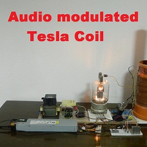 DIY Arduino Audio modulated (misical) Tesla Coil