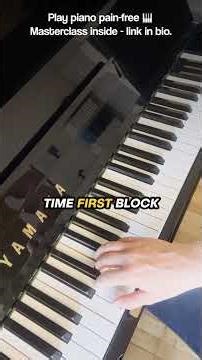 Learn the C Major Scale on Piano Beginner Technique Guide #pianotutorial