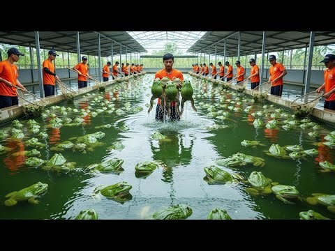 From Farm to Factory | How Billions of Frogs Are Produced in China