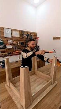 شاهد كيف صنعت طاولة قهوة صغيرة #woodworking #wooddesigner #wood #woodscraft #woodwork #woodenalmari