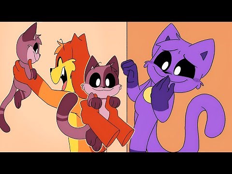 Catnap x Dogday Adorable Family Moment | Poppy Playtime Chapter 3 Comic Dub