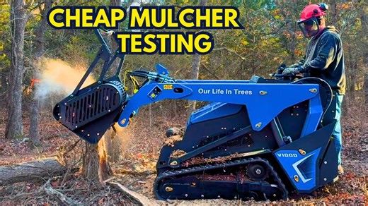 Is this Cheap Chinese Forestry Mulcher Any Good (Torture Test from a Newbie)