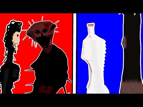 The Boiled One And The Locust VS Doctor Nowhere Creatures (Analog Horror) Stick Nodes Animation