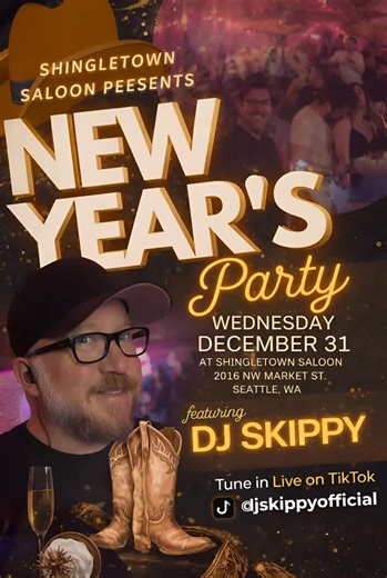 New Year's Eve Celebration at Shingletown with DJ Skippy
