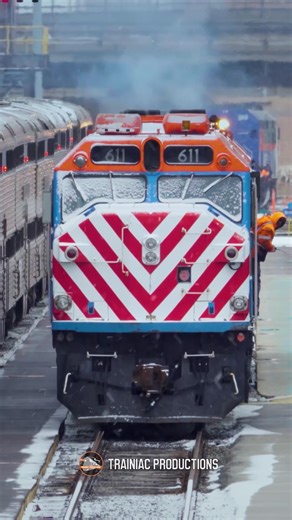 Metra F40C at 14th Street Yard #Chicago #Metra
