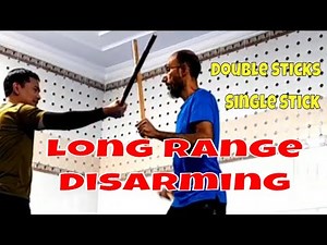 How to Disarm stick in a long range - Disarming Techniques of Arnis