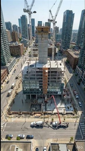 Skyscraper Construction From Above 🏙️