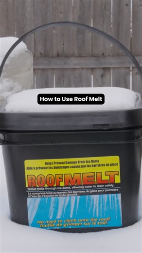 Snow on your roof might look cozy, but it can actually be a recipe for ice dams, leaks, and major headaches. ❄️ That’s where roof melt comes in—just toss a few tablets up there and let them do the work of safely melting snow and ice before it causes damage. #MyLocalAce #PortersAceHardware | Porters Ace Hardware-Smithville