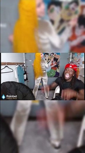 Ice Spice CAUGHT Kai Cenat trying to slap her ass💀#kaicenat #icespice #amp #twitch