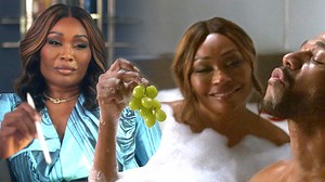 In ET's exclusive first look at 'Who's Cheating Who,' Cynthia Bailey, Darius McCrary, Blue Kimble and Apryl S. Jones star in Wendy Raquel Robinson's feature directorial debut. | Entertainment Tonight