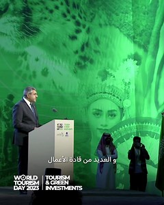 On Day 1 of #WTD2023, UNWTO Secretary-General Zurab Pololikashvili welcomed the gathered government officials, tourism industry leaders and delegates, highlighting the global importance and relevance of the sector, and underscoring the significance of the event. | Ministry of Tourism | وزارة السياحة