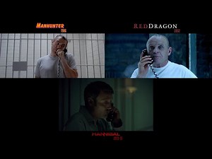 Manhunter/Red Dragon/NBC's Hannibal side-by-side comparison