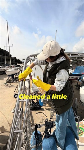 Our sailboat refit projects last week. #sailing #refit #twoundersail