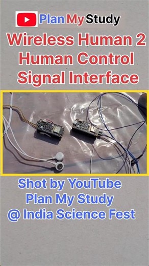 Wireless Human 2 Human Control Interface #EMG #Electromyography #BioSignals #neuroscience #neurology