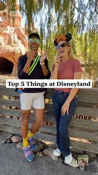The TOP 5 things at Disneyland! #disneyland #disneyparks #disney #themepark #disneylandresort
