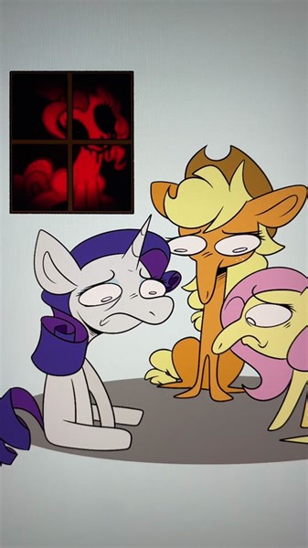 Chat is this real? #mlp #mlpfandom #mylittlepony #fluttershy #rarity #applejack