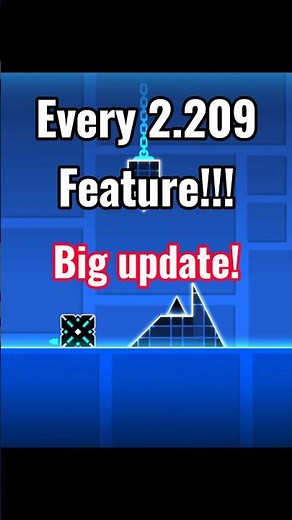 Every feature in the 2.209 gd update! #geometrydash #gd #gdupdate