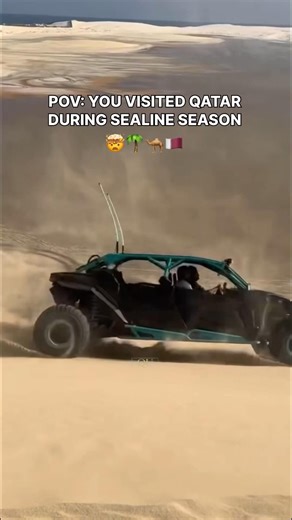 Ever been to Qatar during Sealine season🤯🔥 #ytshorts #shorts #explore #viral